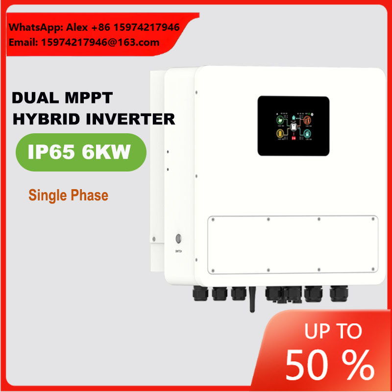 Off Grid Solar Inverter 48V 6000W - Inversor Solar Híbrido de Baja Tensión