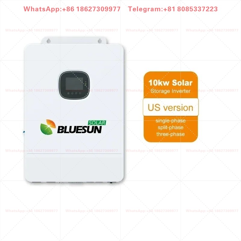 Split Phase Inverter 10Kw 110V 220V - Inversor solar híbrido trifásico de 110V/220V,