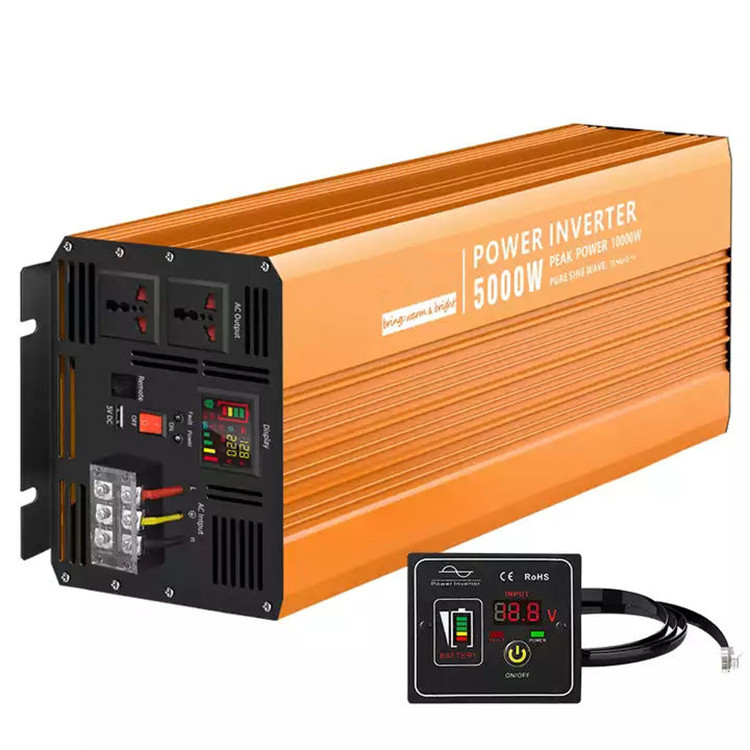 Pure Sine Wave Inverter 5000W 48V 220V - Inversor Solar de Onda Sinusoidal Pura