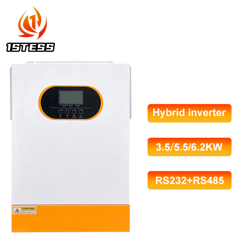 Inversor Solar Híbrido de 24V  - Hybrid Solar Inverter 5.5Kw Mppt 48V reseña y precio