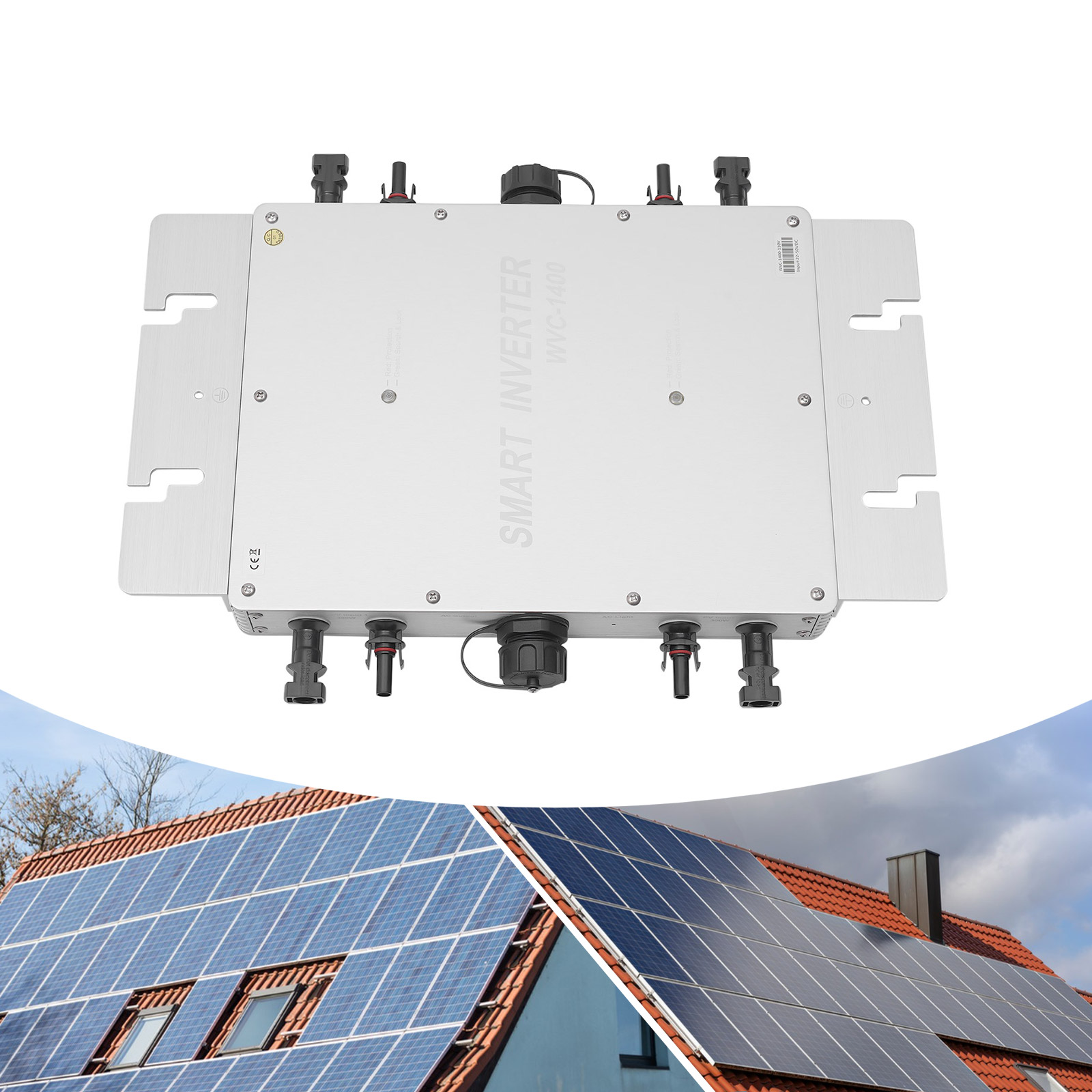 Microinversor Solar Conectado  - Micro Inverter 1400W Solar Grid Tie reseña y precio