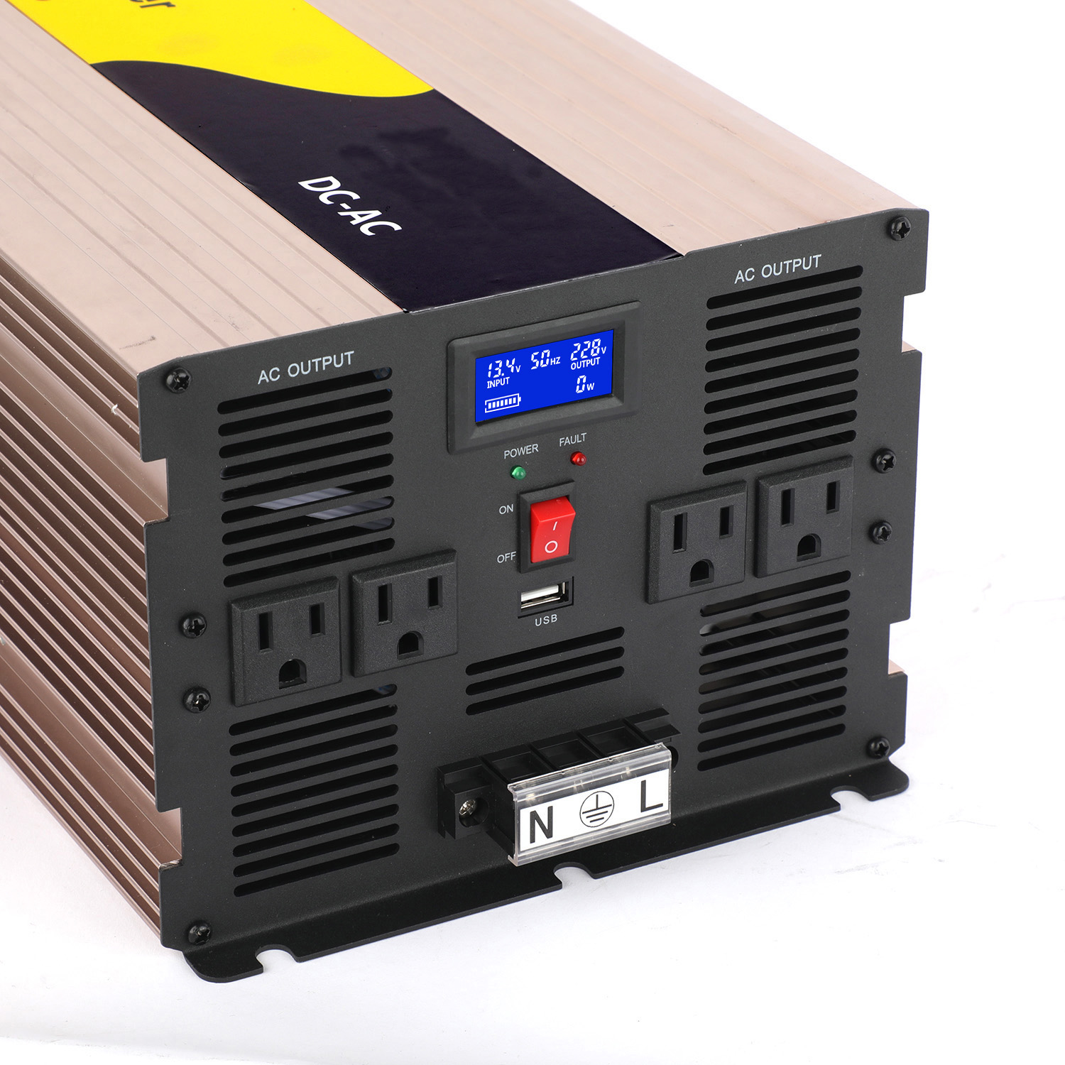 Inversor de 6KW: 12V, 24V, 48V - Off Grid Solar Inverter 48V 6000W reseña y precio