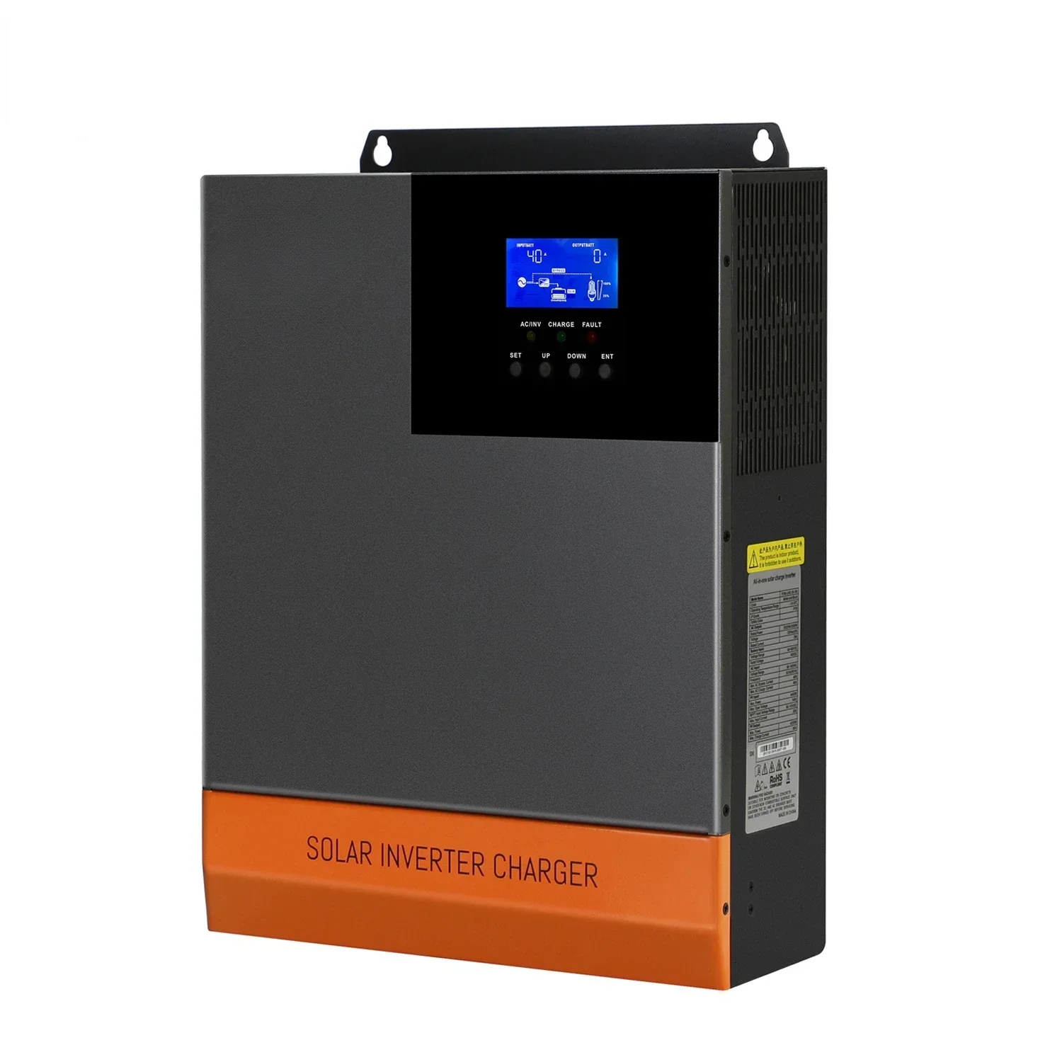 5,5 kW MPPT 100A óptico 220V 4 - Hybrid Solar Inverter 5.5Kw Mppt 48V reseña y precio