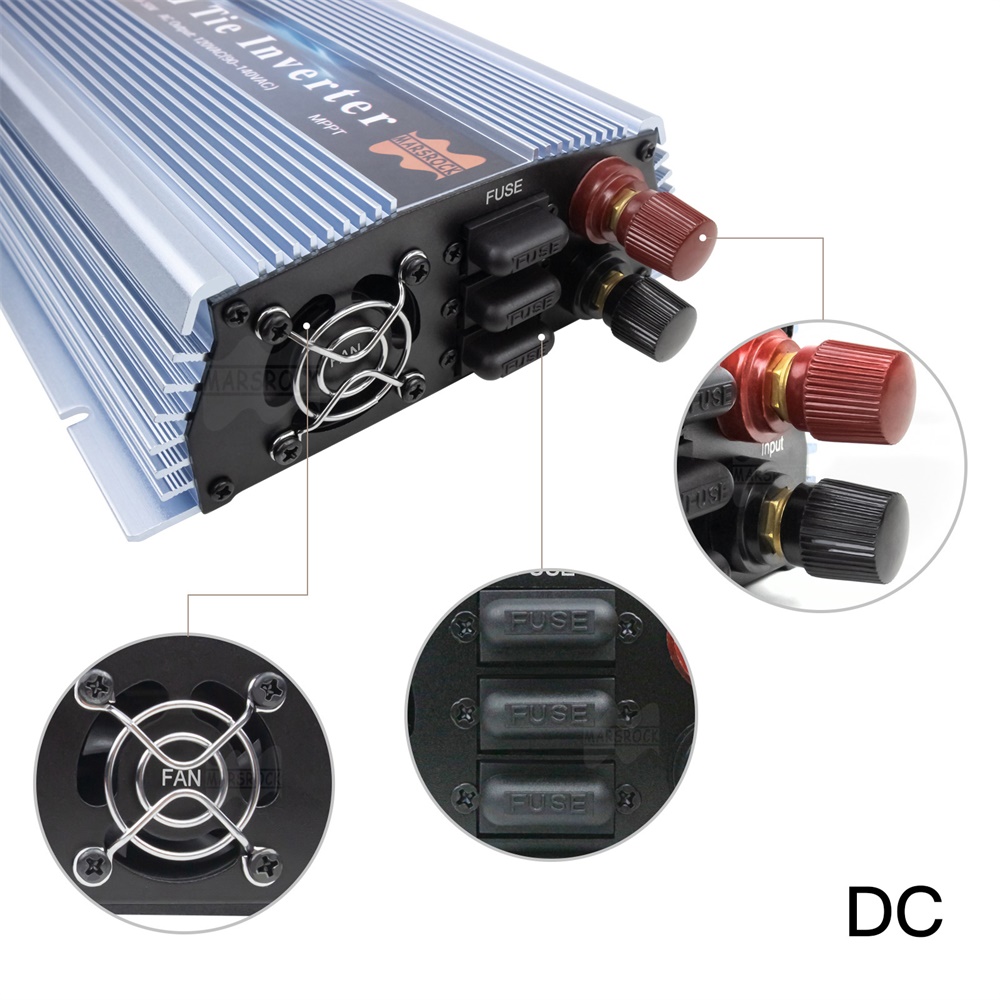 Microinversor Solar de Conexió - Micro Inverter 1400W Solar Grid Tie reseña y precio
