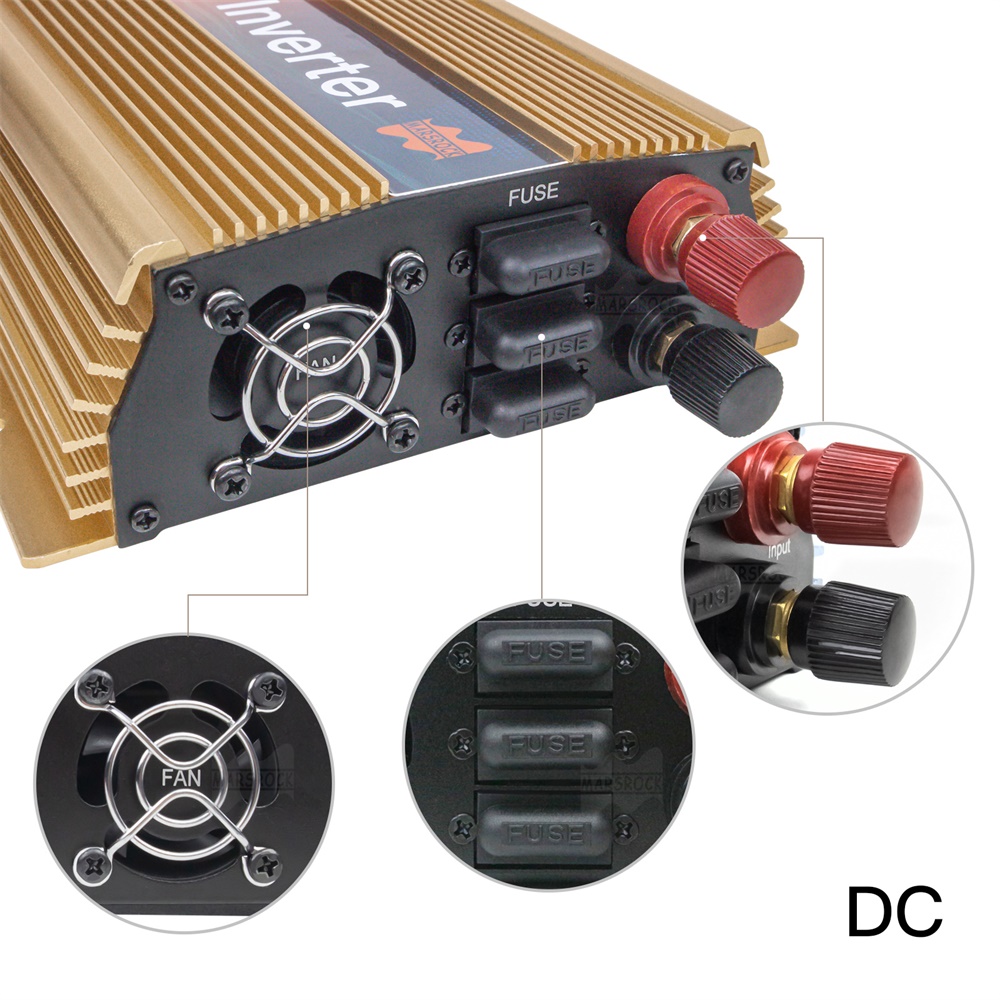 Microinversor de conexión a re - Micro Inverter 1400W Solar Grid Tie reseña y precio