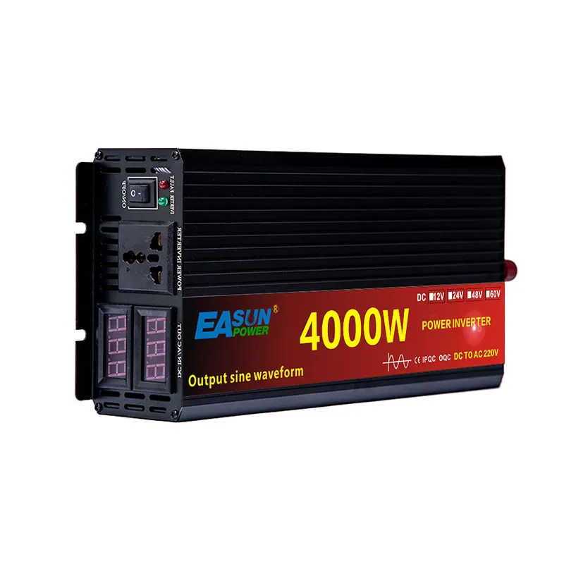 Inversor de Corriente Solar de - Pure Sine Wave Inverter 5000W 48V 220V reseña y precio