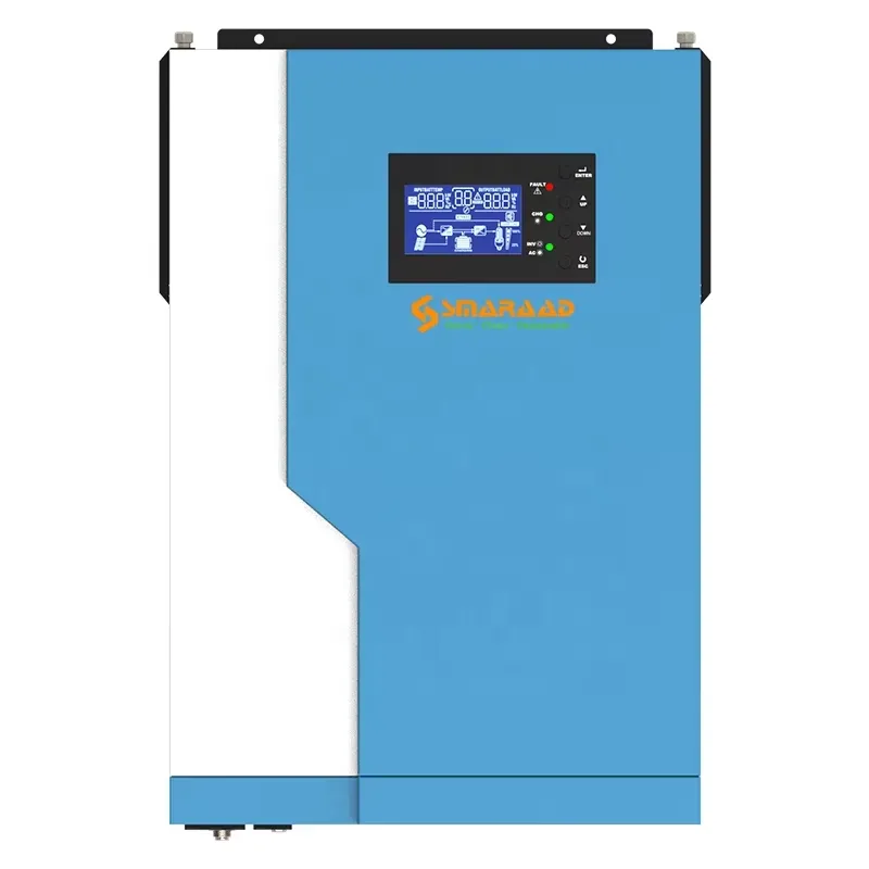 Controlador Solar Híbrido de 3 - Hybrid Solar Inverter 5.5Kw Mppt 48V reseña y precio