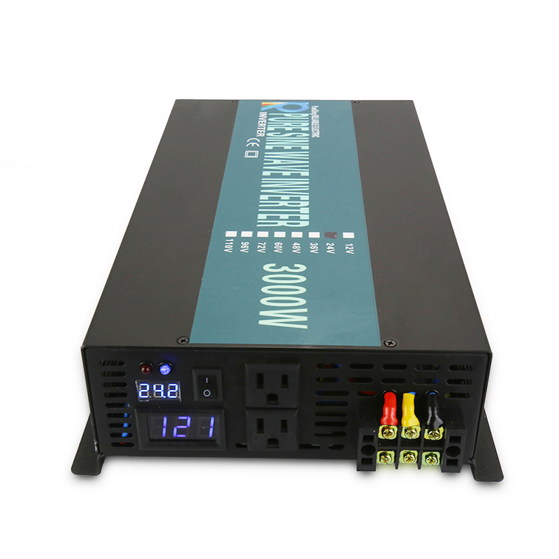 Inversor de onda sinusoidal pu - Inverter Pure Sine Wave 60Hz 120V 3000W reseña y precio