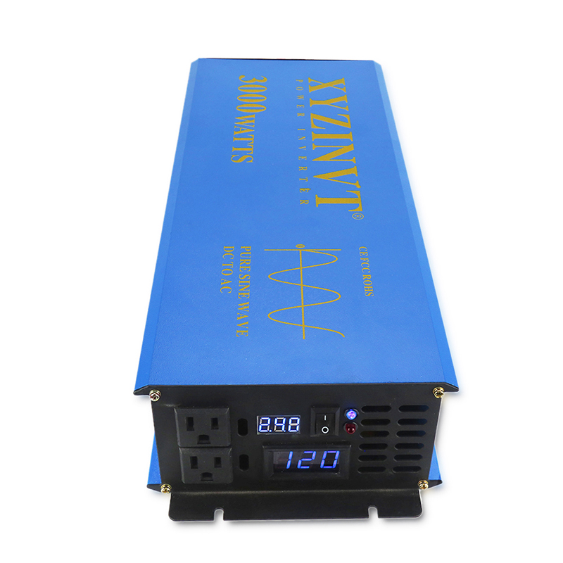 Inversor de energía Solar de 3 - Inverter Pure Sine Wave 60Hz 120V 3000W reseña y precio
