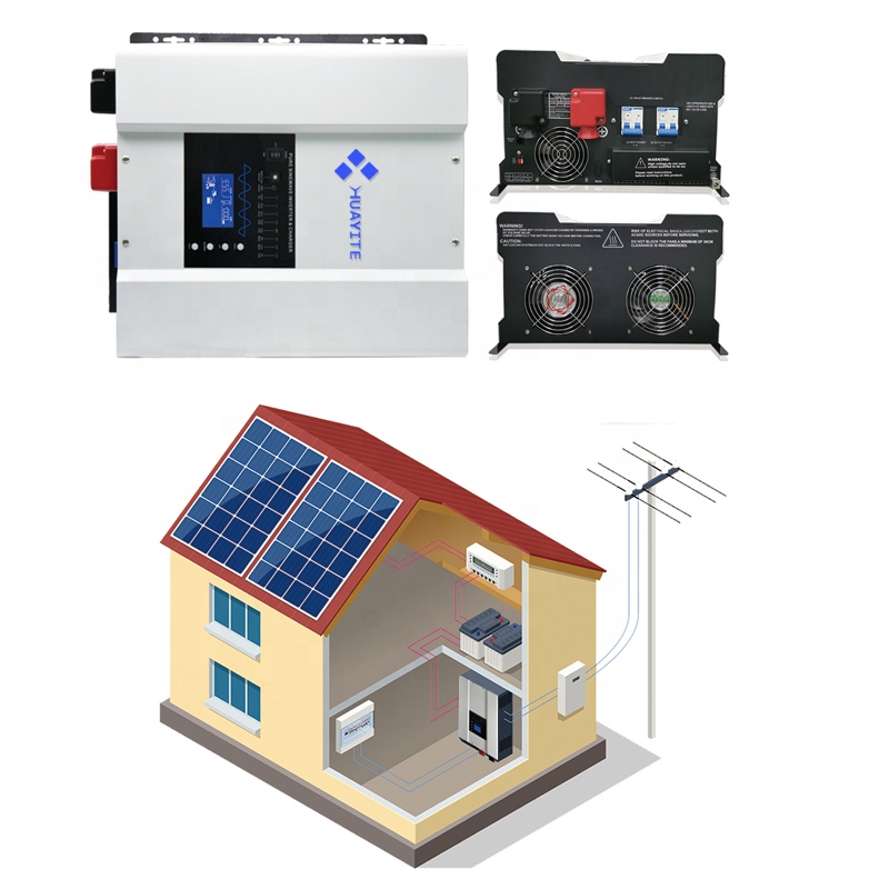 Inversor Solar Híbrido de 2KW  - Off Grid Solar Inverter 48V 6000W reseña y precio