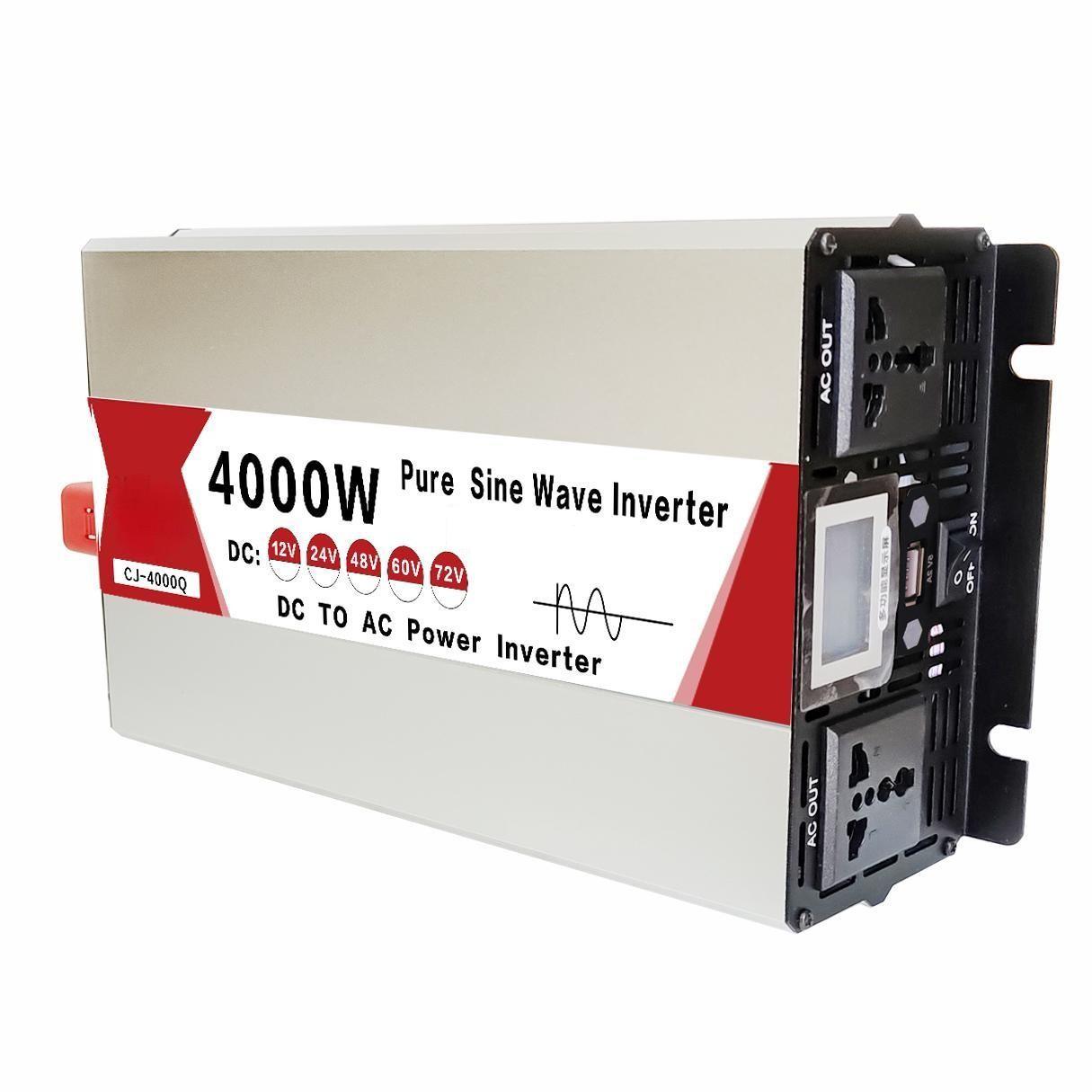 Inversor de onda sinusoidal pu - Inverter Pure Sine Wave 60Hz 120V 3000W reseña y precio
